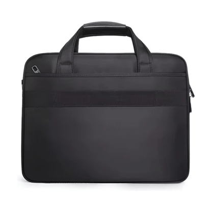 CarryQuest® - Laptoptas - Super Capaciteit Heren Laptop Aktetas - 17 inch Laptops - Zwart