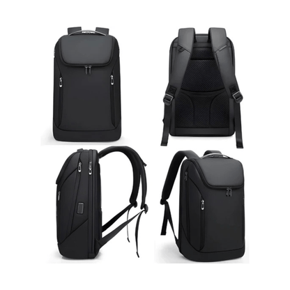 CarryQuest® - Laptoptas - Waterdicht - Nu inclusief JuiceBoxx® Powerbank - Grijs
