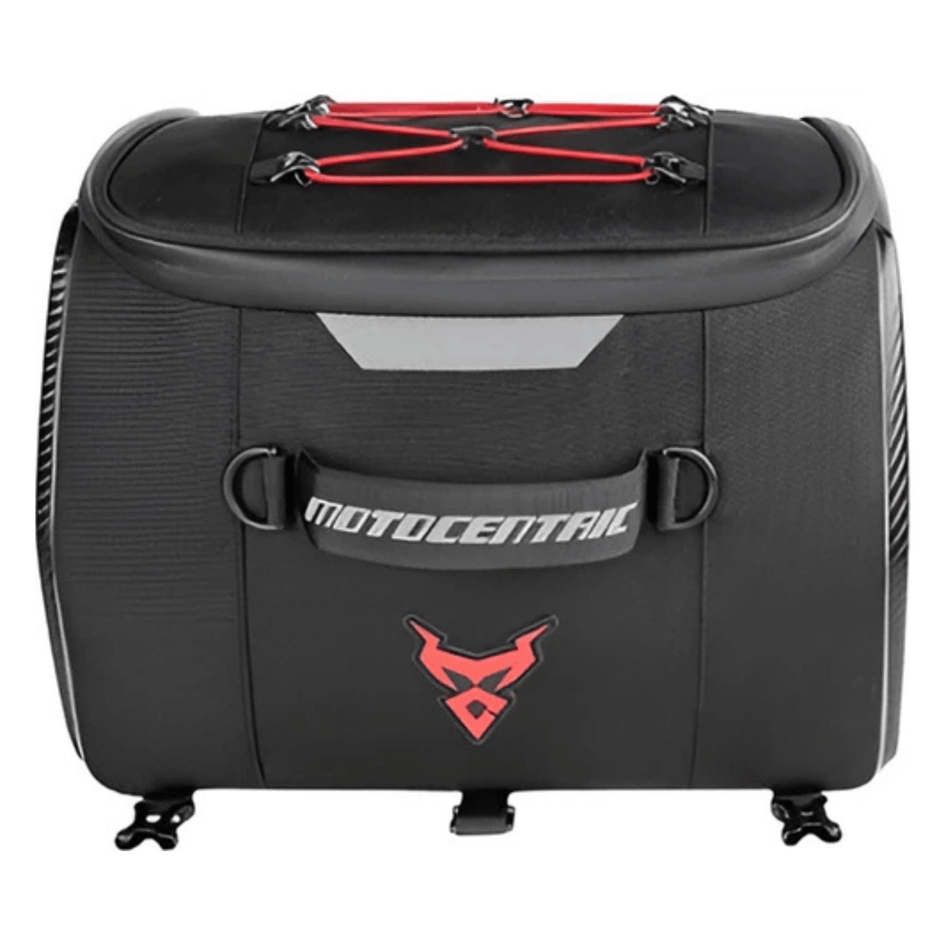 CarryQuest® - Motor Rugzak - Motor Zadeltas - Motorrugzak - 25L Capaciteit - Reflecterende Strips - Zwart/Blauw