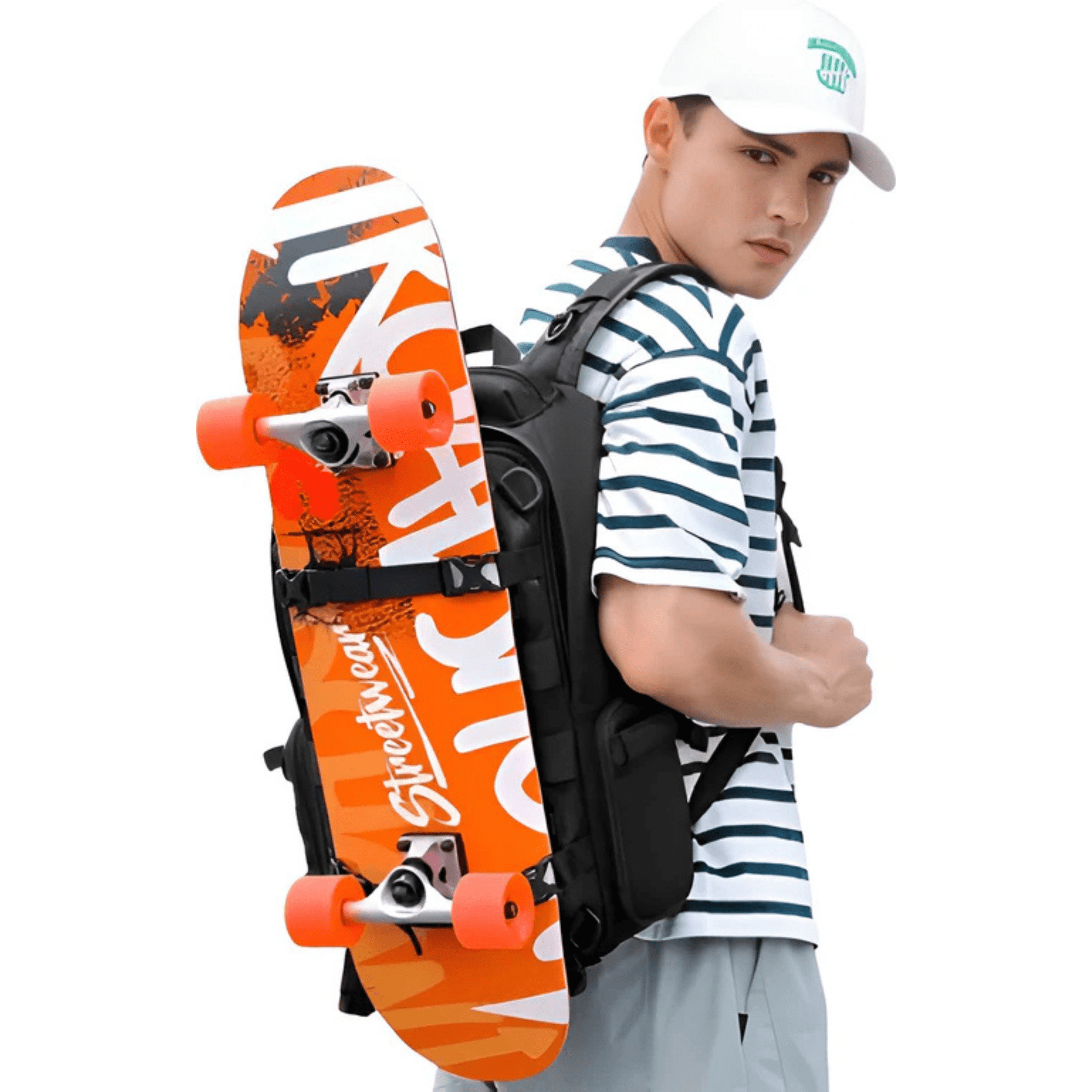 CarryQuest® - Motor Rugzak - Rugzak - Snowboard Rugzak - Motorrugzak Oxford Stof - Waterdicht - Zwart