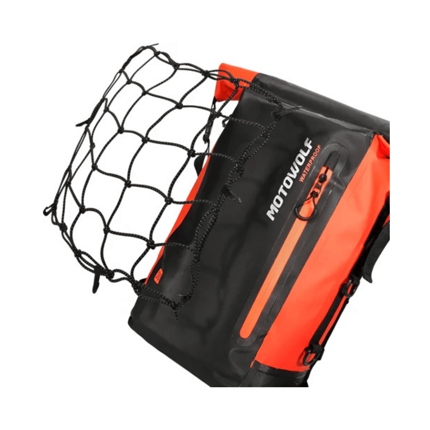 CarryQuest® - Motor Rugzak - Waterdichte Motorfiets Rugzak - 30 - Liter - 500D Oxford Stof - Oranje