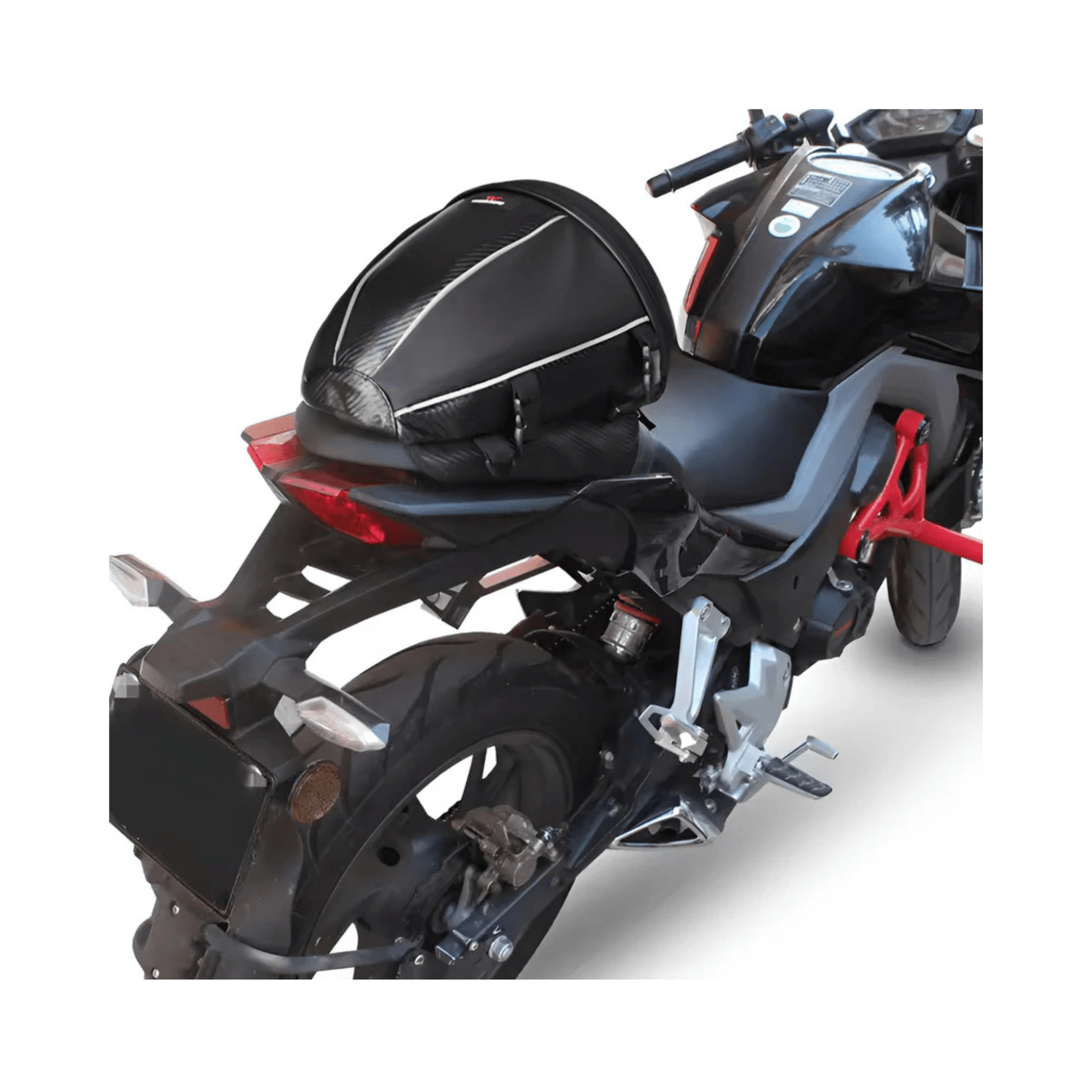 CarryQuest® - Motor Rugzak - Zadeltas Motor - Motorfiets Rugzak - 15L Capaciteit - Zwart