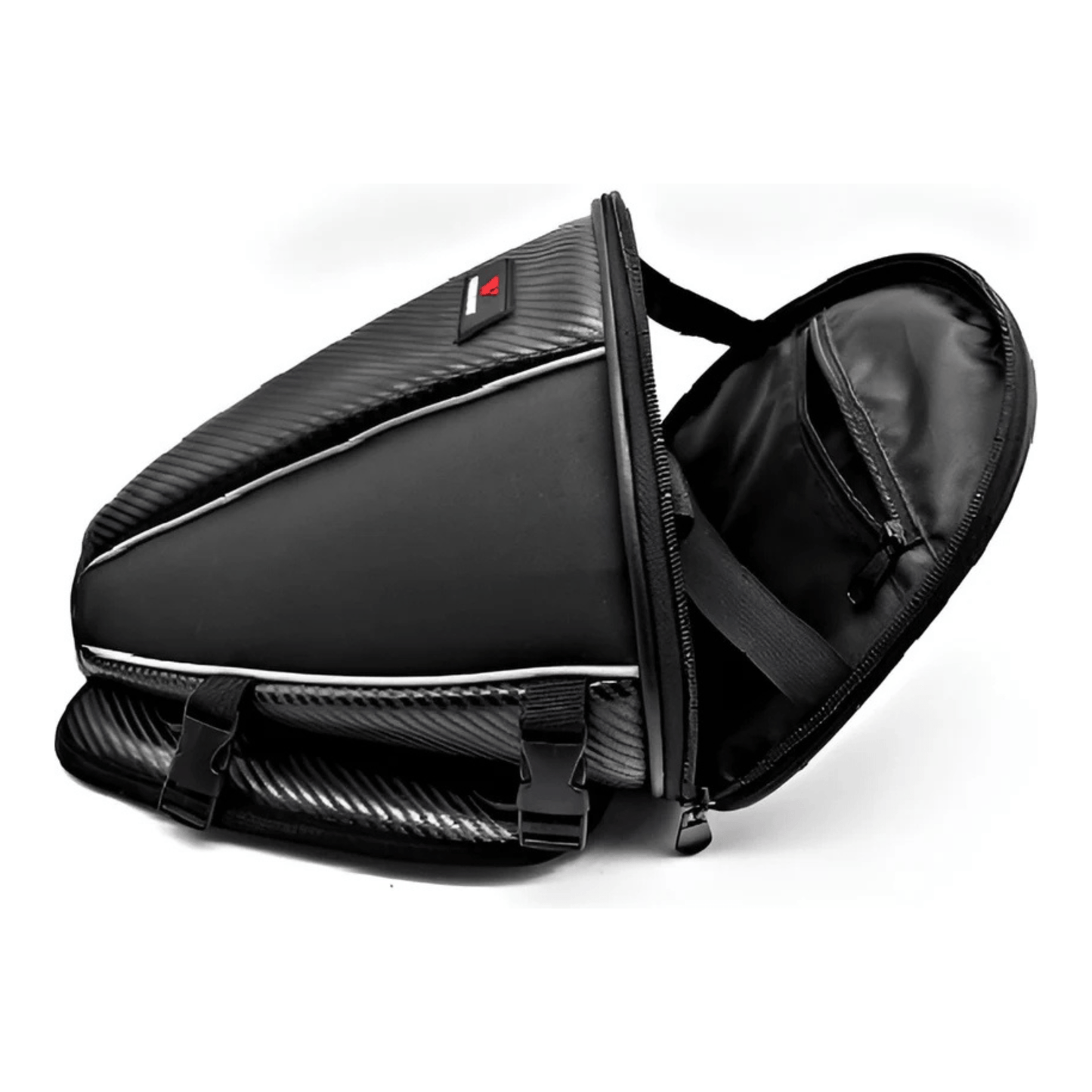 CarryQuest® - Motor Rugzak - Zadeltas Motor - Motorfiets Rugzak - 15L Capaciteit - Zwart