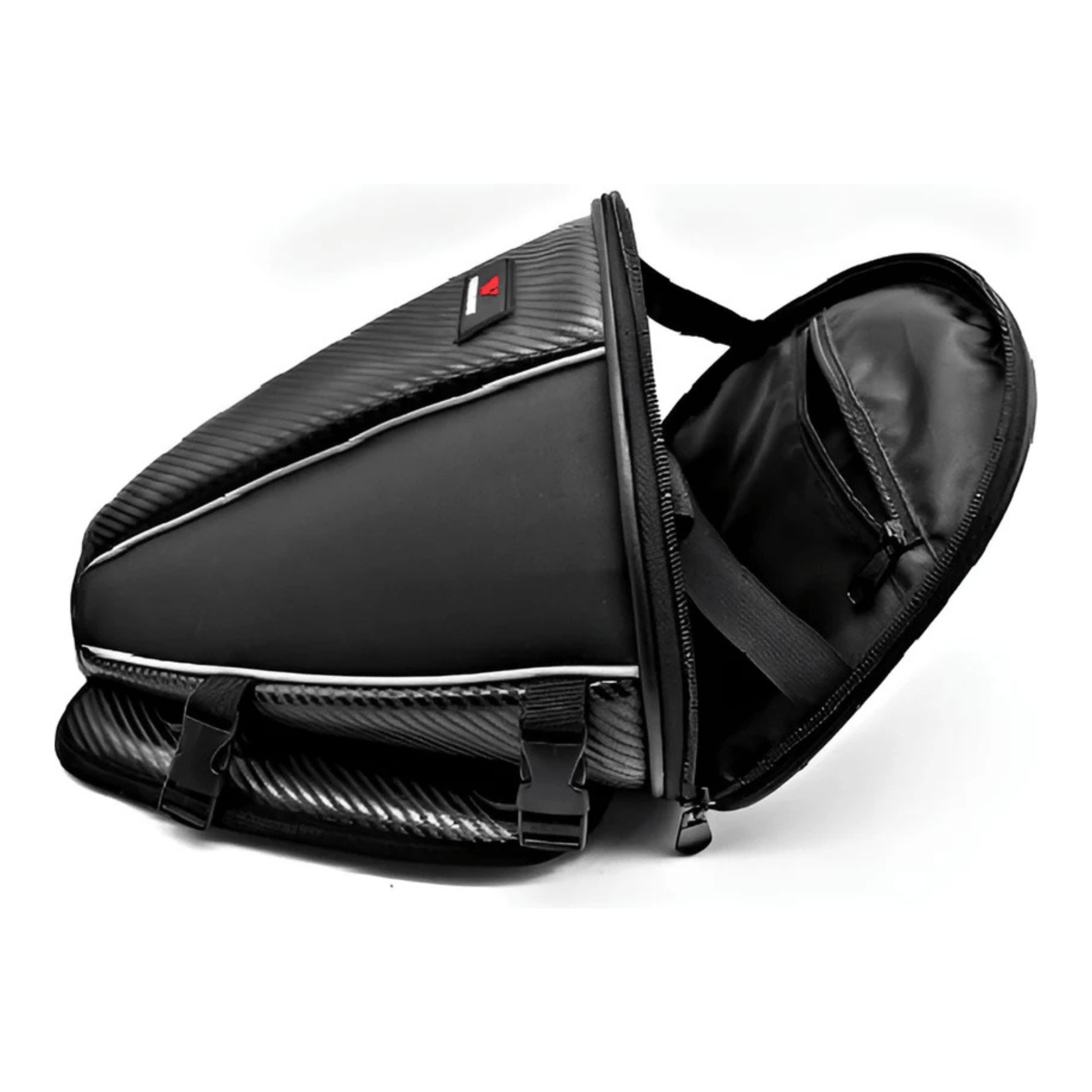 CarryQuest® - Motor Rugzak - Zadeltas Motor - Motorfiets Rugzak - 15L Capaciteit - Zwart