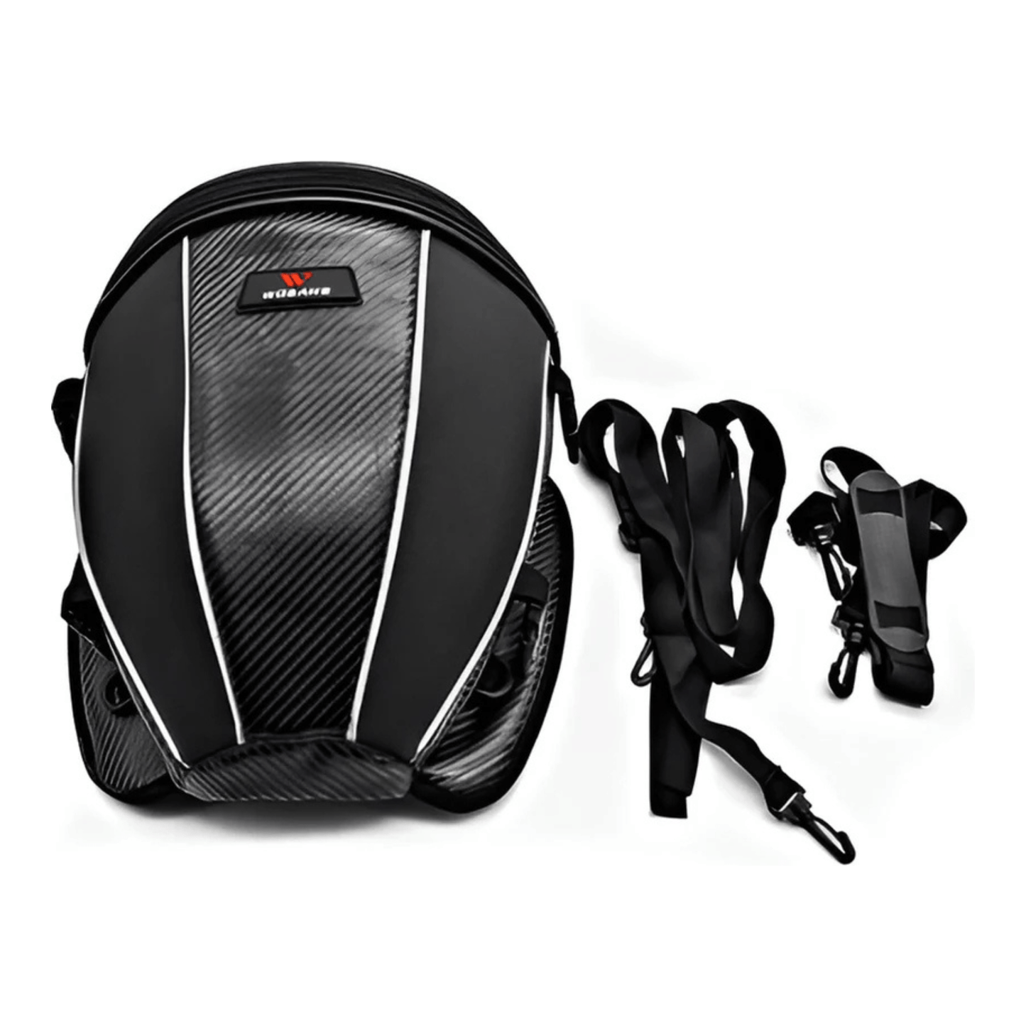 CarryQuest® - Motor Rugzak - Zadeltas Motor - Motorfiets Rugzak - 15L Capaciteit - Zwart