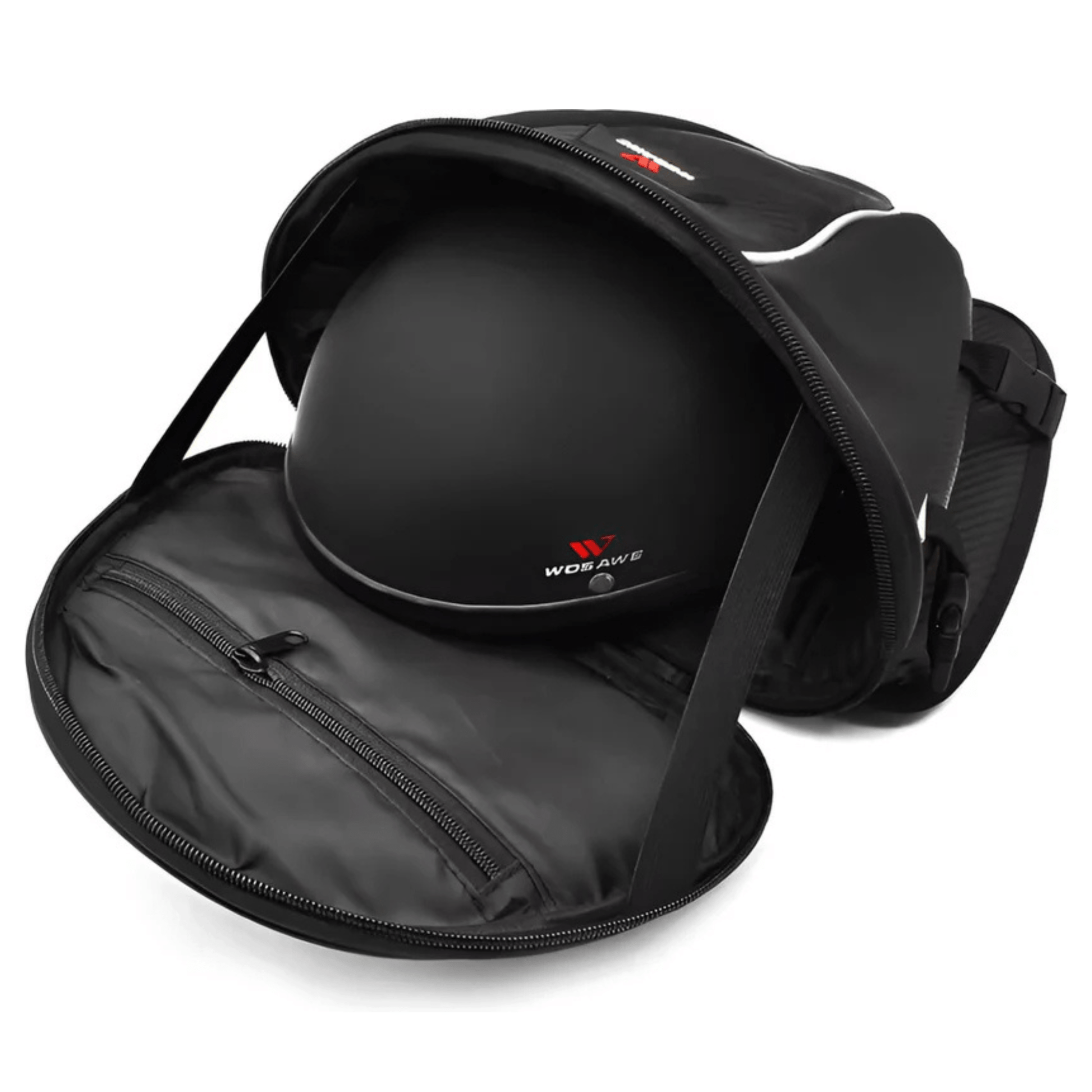 CarryQuest® - Motor Rugzak - Zadeltas Motor - Motorfiets Rugzak - 15L Capaciteit - Zwart