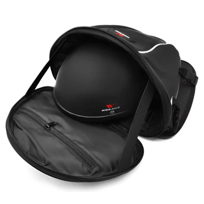 CarryQuest® - Motor Rugzak - Zadeltas Motor - Motorfiets Rugzak - Motorrugzak - 15L Inhoud - Blauw