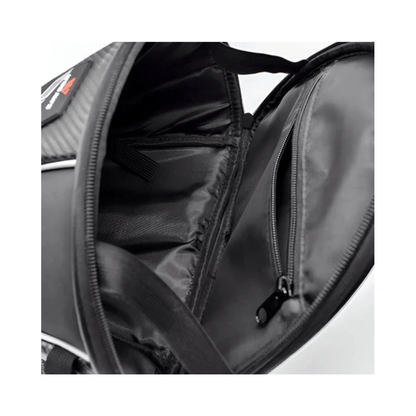 CarryQuest® - Motor Rugzak - Zadeltas Motor - Motorfiets Rugzak - Motorrugzak - 15L Inhoud - Blauw