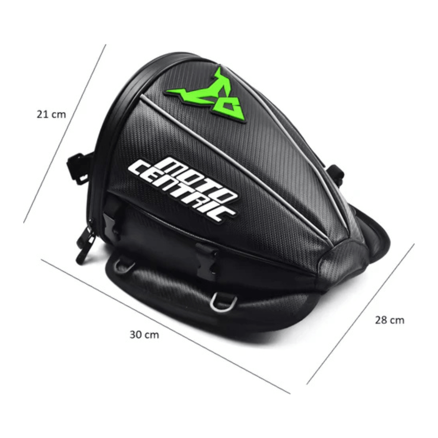 CarryQuest® - Motor Rugzak - Zadeltas Motor - Motorfiets Rugzak - Motorrugzak - 15L Inhoud - Blauw