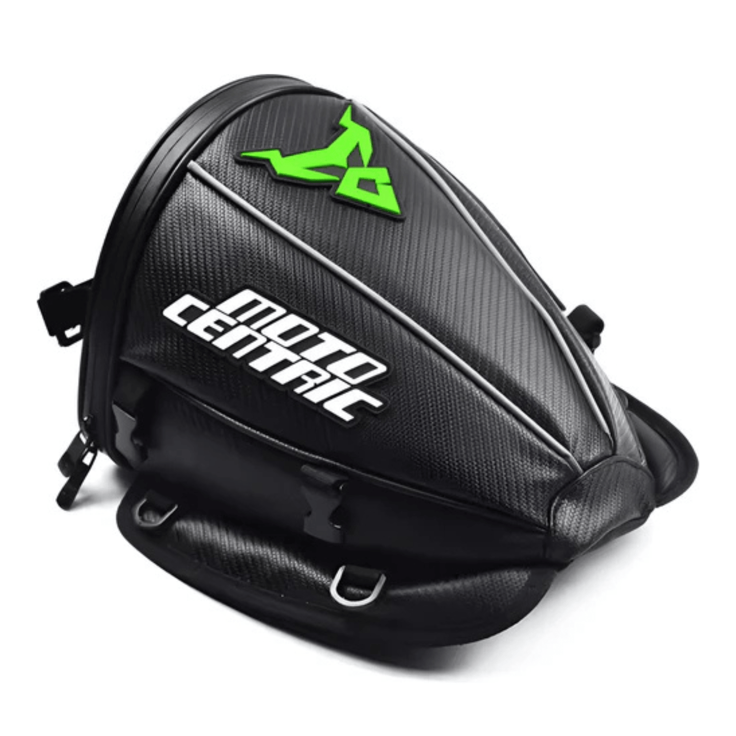 CarryQuest® - Motor Rugzak - Zadeltas Motor - Motorfiets Rugzak - Motorrugzak - 15L Inhoud - Groen