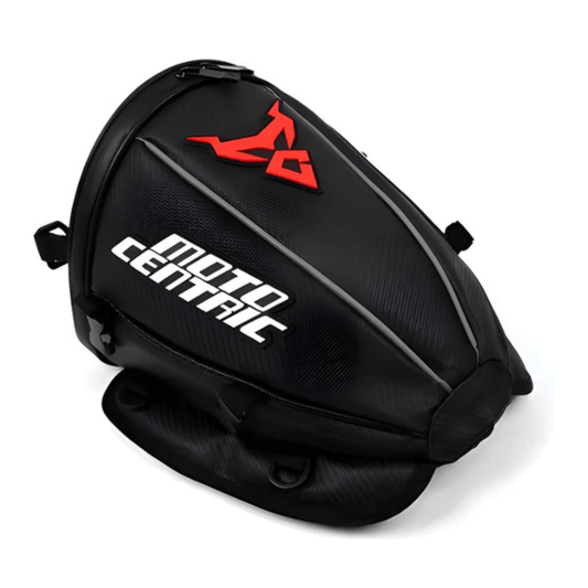 CarryQuest® - Motor Rugzak - Zadeltas Motor - Motorfiets Rugzak - Motorrugzak - 15L Inhoud - Rood