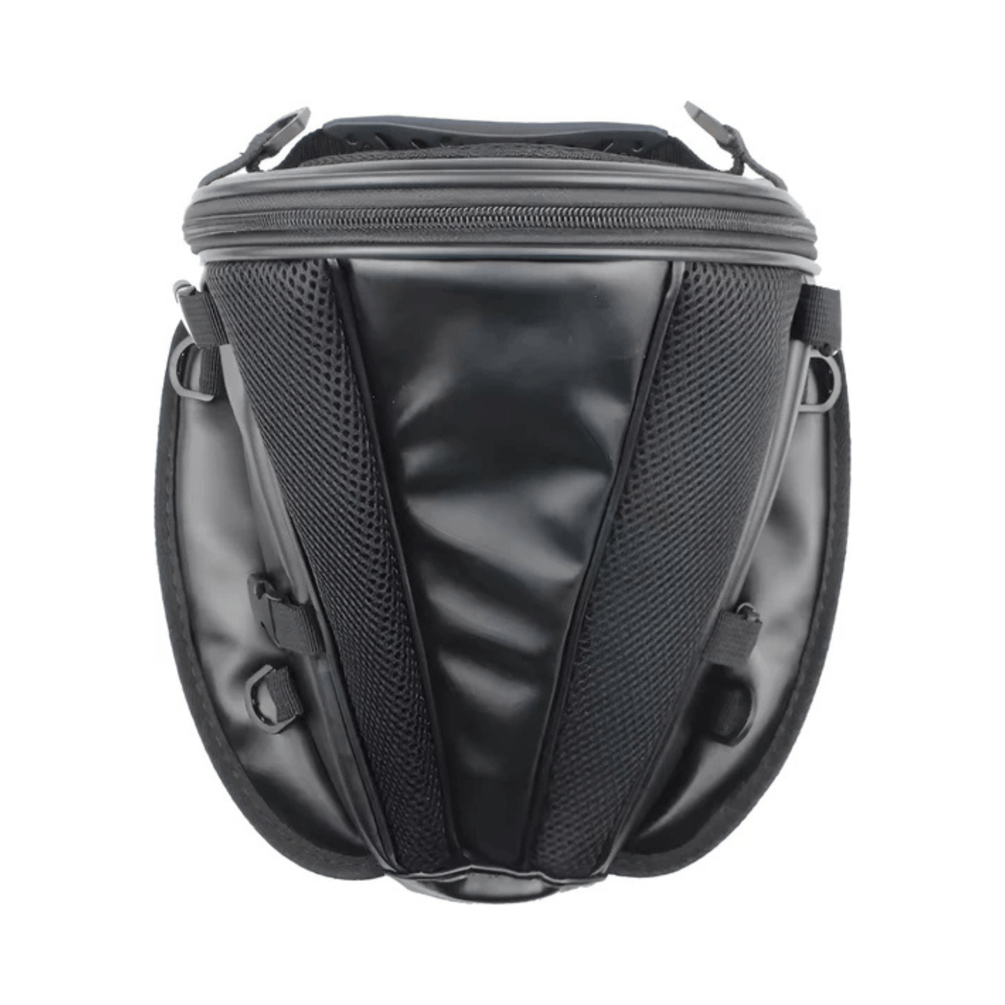 CarryQuest® - Motor Rugzak - Zadeltas Motor - Motorfiets Rugzak - Waterdicht + Lichtgewicht + 15L Capaciteit - Zwart - Duurzaam PU/Polyester - Zwart