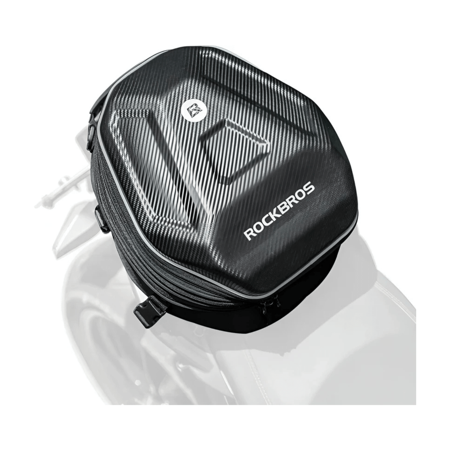 CarryQuest® - Motor Rugzak - Zadeltas Motor - Motorrugzak - Uitbreidbaar van 20 tot 35L - Zwart