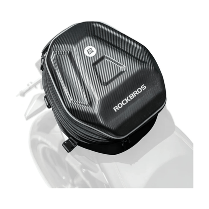 CarryQuest® - Motor Rugzak - Zadeltas Motor - Motorrugzak - Uitbreidbaar van 20 tot 35L - Zwart