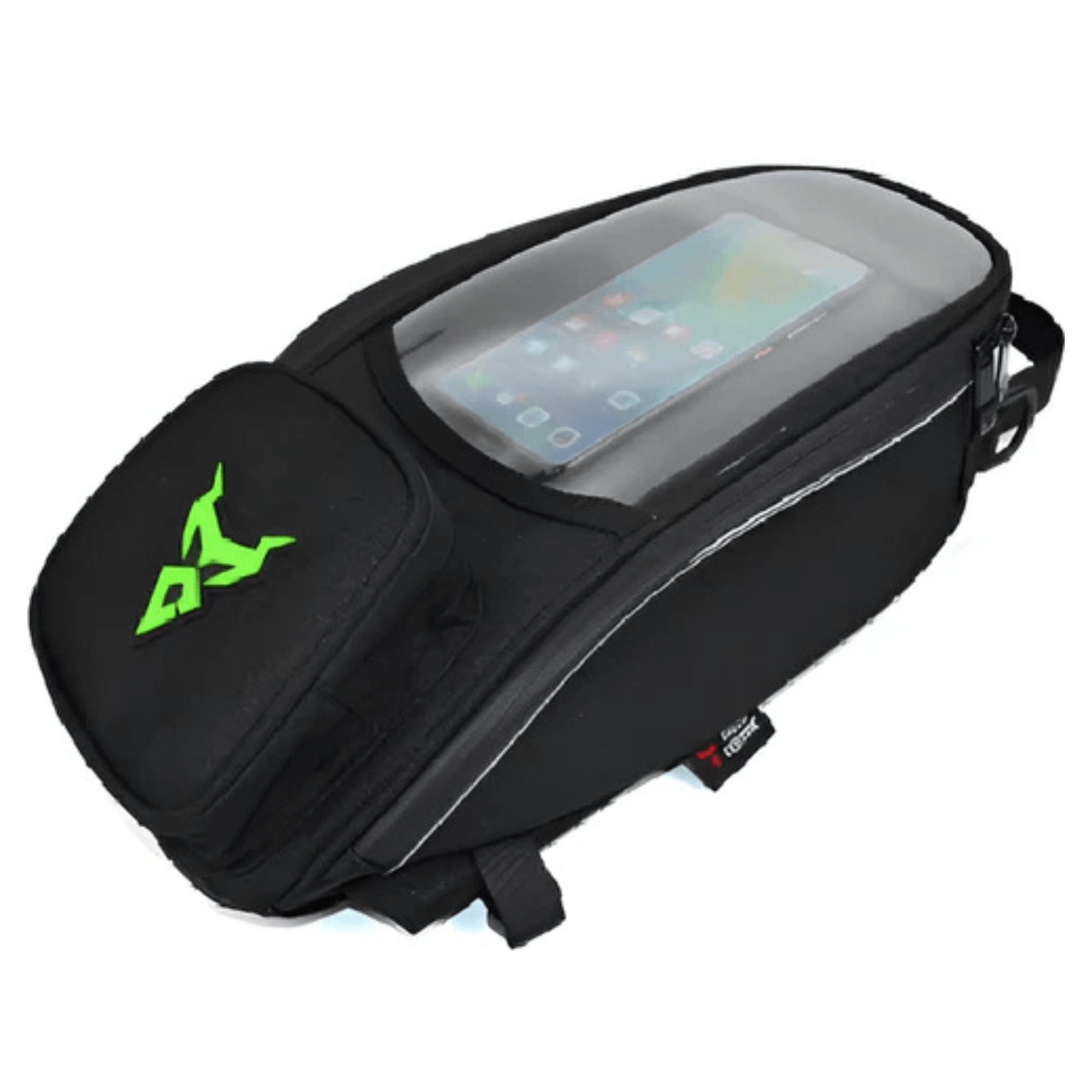 CarryQuest® - Motor Tanktas - Universele Magnetische Navigatietas - Groen