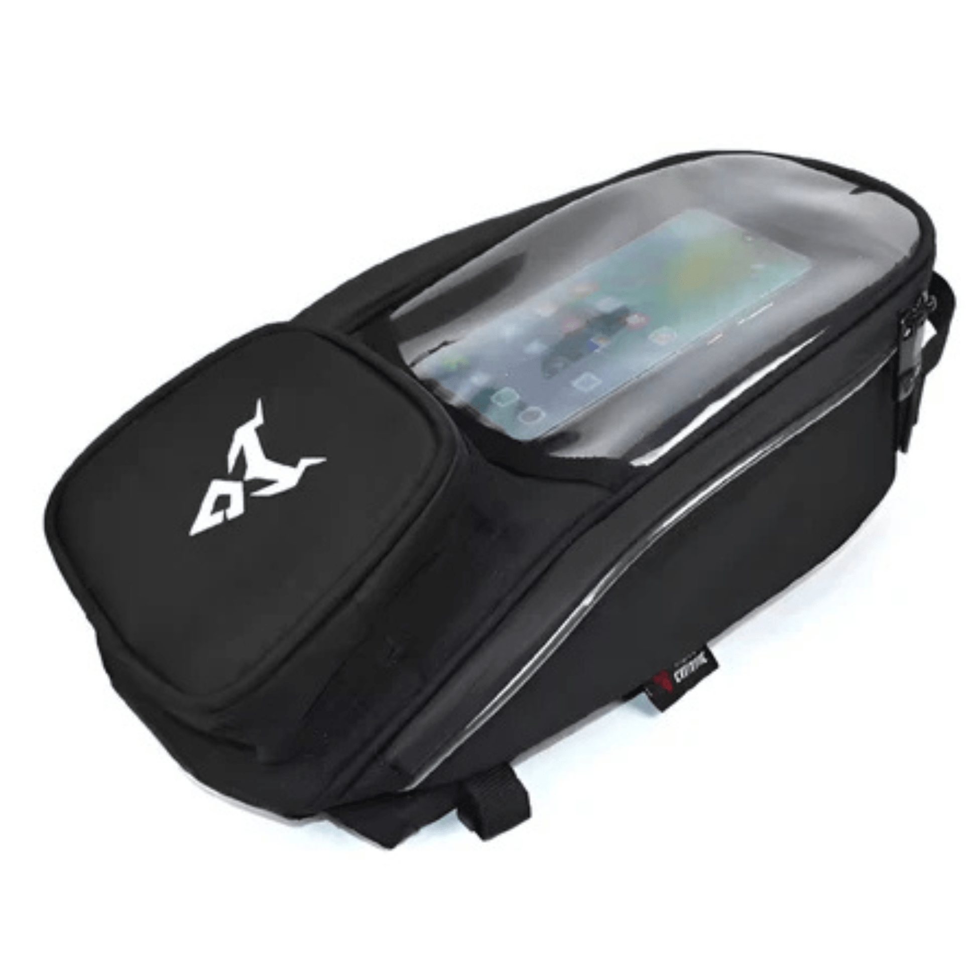 CarryQuest® - Motor Tanktas - Universele Magnetische Navigatietas - Rood