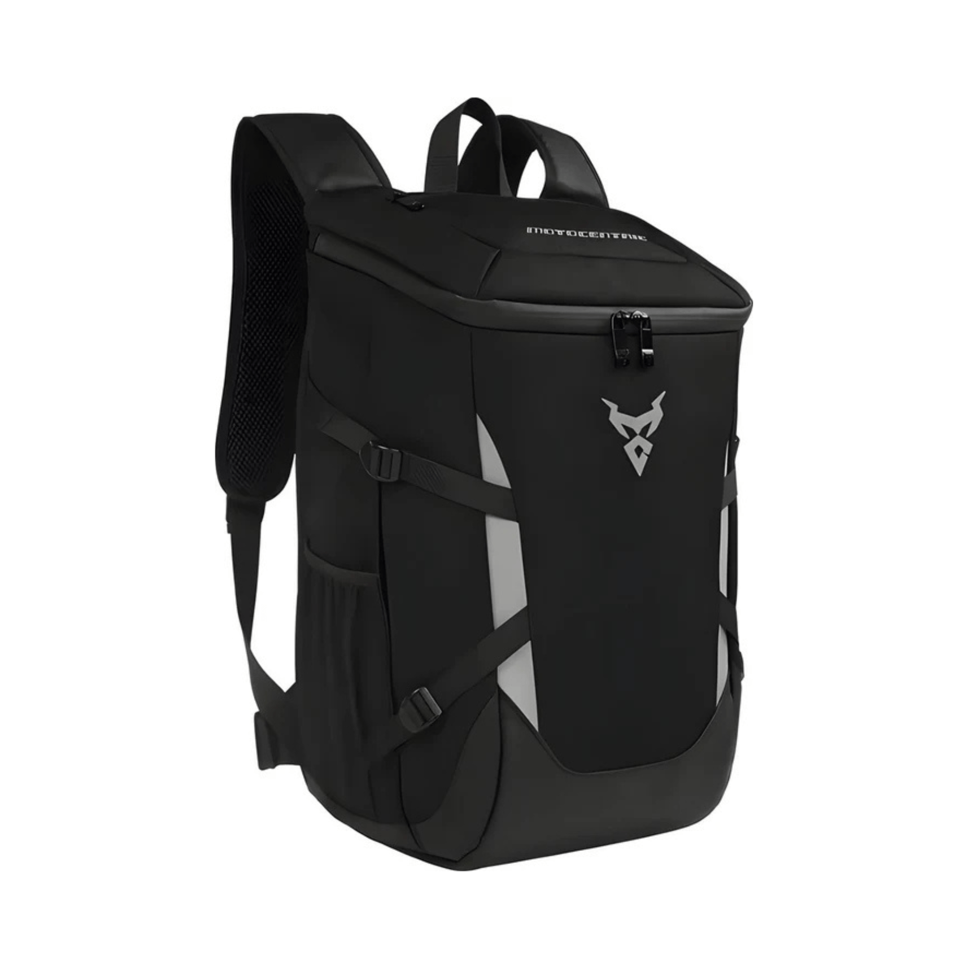 CarryQuest® - Motorrugzak - Waterdicht Rugzak - 28L Capaciteit - Voor Motorrijders - Grijs