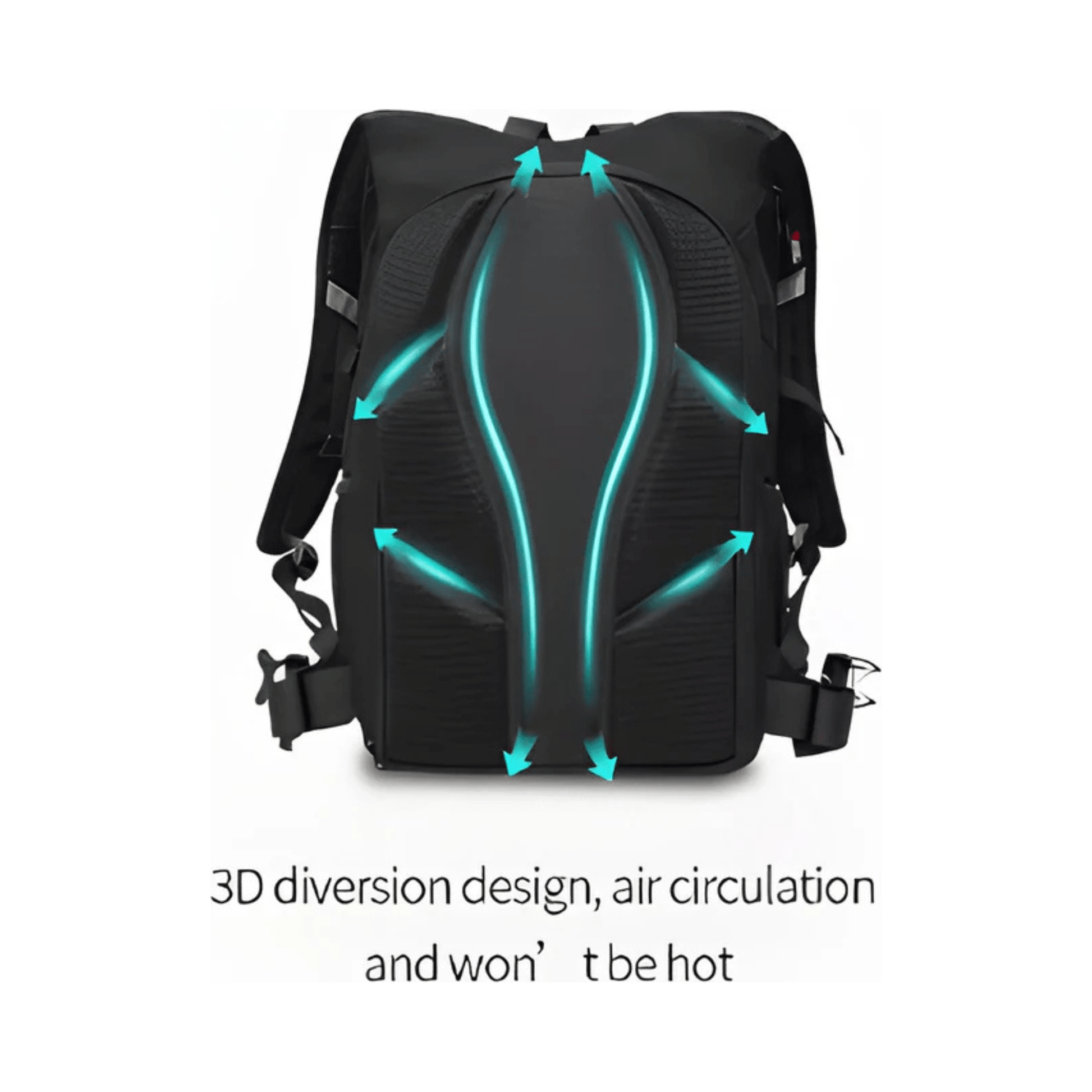 CarryQuest® - Motorrugzak - Waterdicht Rugzak - 28L Capaciteit - Voor Motorrijders - Rood