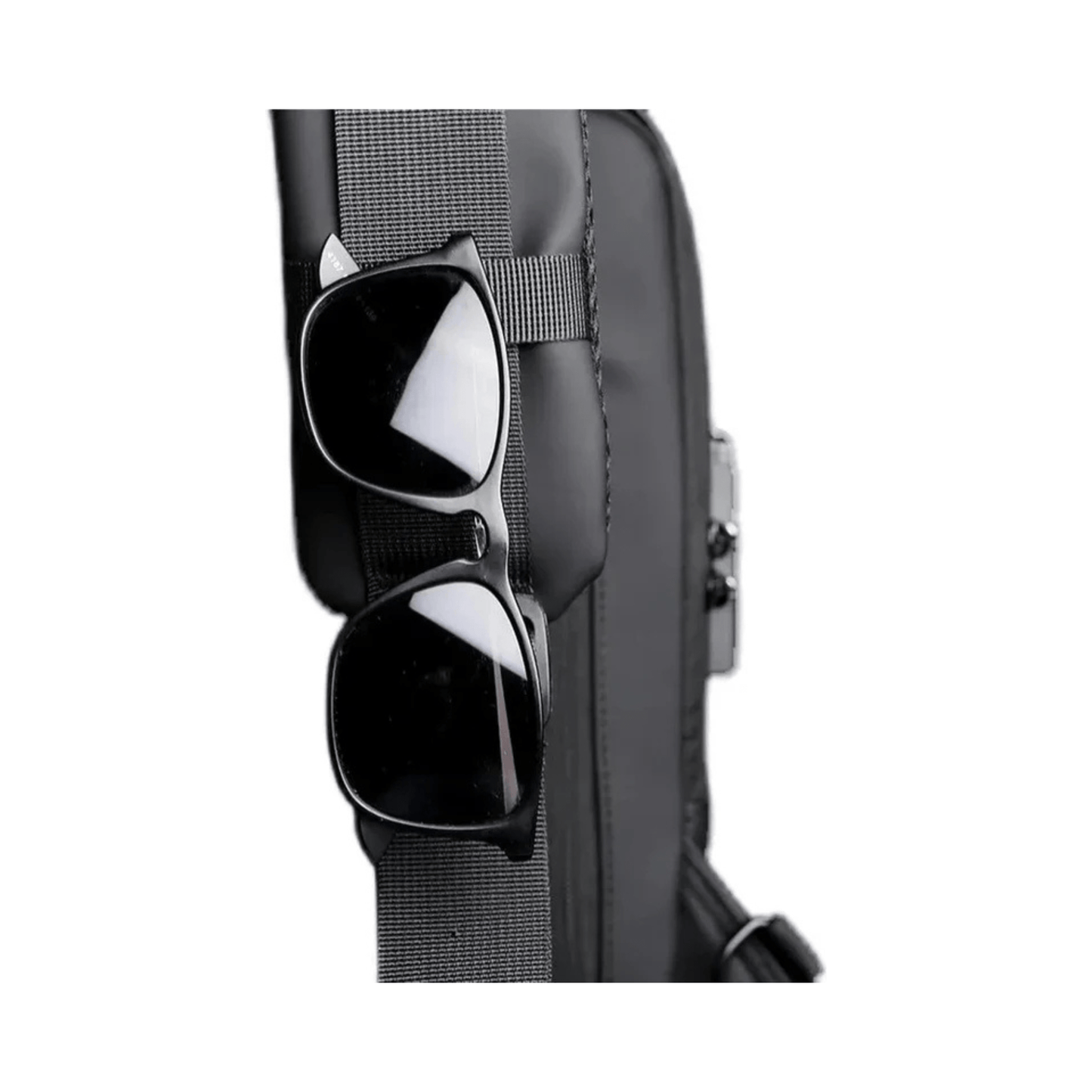 CarryQuest® - Multifunctionele Crossbody Heuptas - Duurzaam - Fietsuitrusting - Zwart