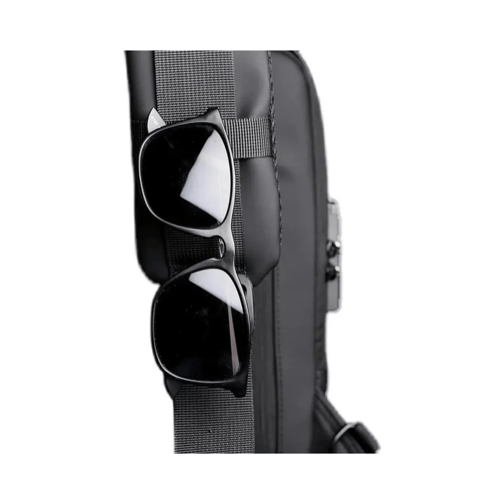 CarryQuest® - Multifunctionele Crossbody Heuptas - Duurzaam - Fietsuitrusting - Zwart
