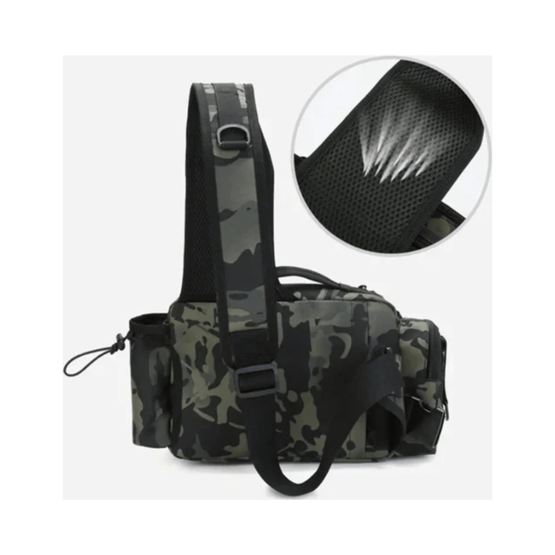 CarryQuest® - Multifunctionele Hengeltas - Gemakkelijke Toegang - Vissen - Accessoire - Groen