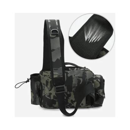 CarryQuest® - Multifunctionele Hengeltas - Gemakkelijke Toegang - Vissen - Accessoire - Groen
