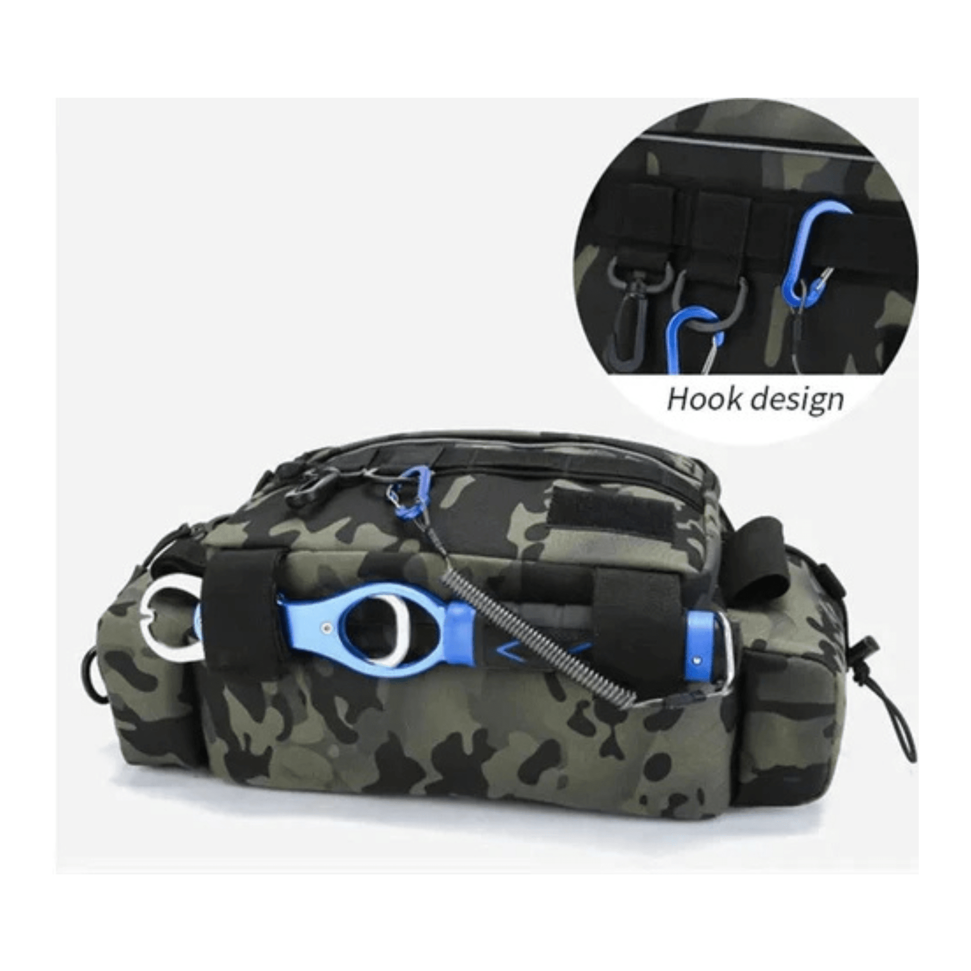 CarryQuest® - Multifunctionele Hengeltas - Gemakkelijke Toegang - Vissen - Accessoire - Groen
