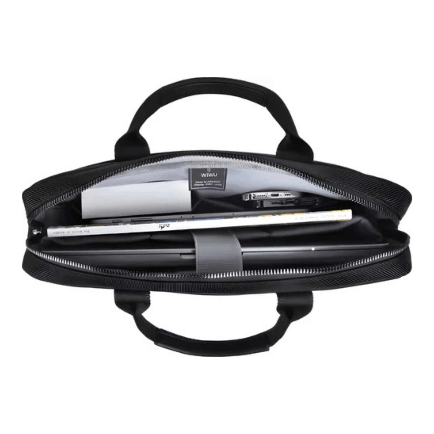 CarryQuest® - Multifunctionele Laptoptas 15 - 16 inch - Laptoptas voor op reis - Zwart