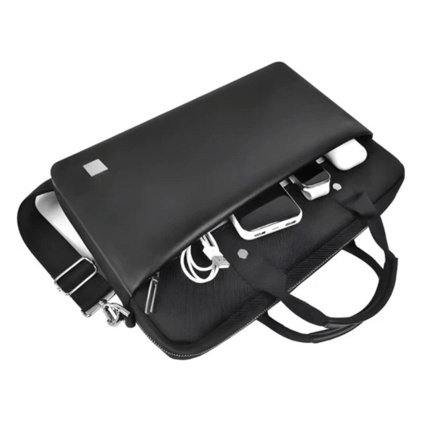 CarryQuest® - Multifunctionele Laptoptas 15 - 16 inch - Laptoptas voor op reis - Zwart