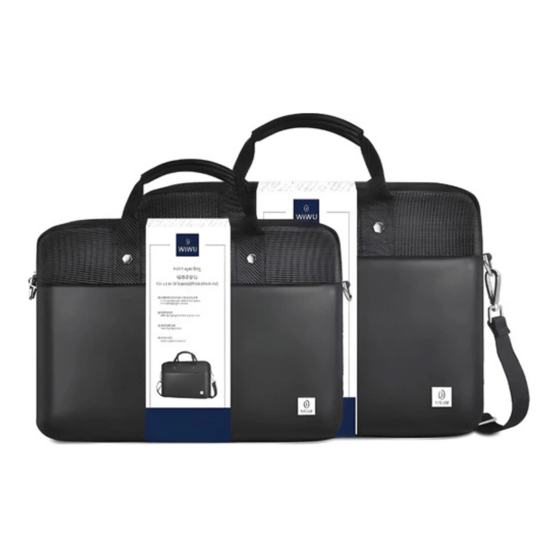 CarryQuest® - Multifunctionele Laptoptas 15 - 16 inch - Laptoptas voor op reis - Zwart