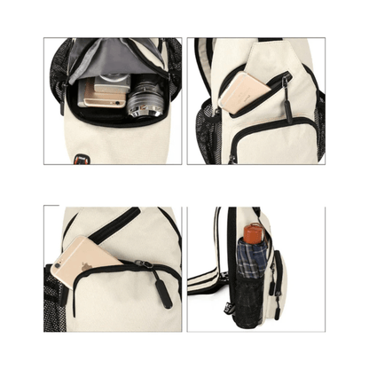 CarryQuest® - Multifunctionele Modieuze Rugzak - Waterdicht - Lichtgewicht - Duurzaam - Geel