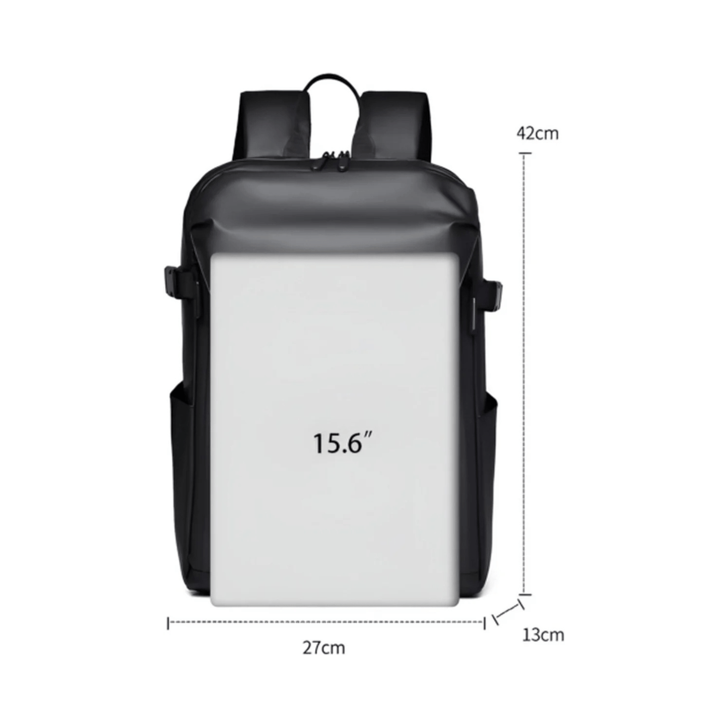 CarryQuest® - Multifunctionele Rugzak - Oxford - Zwart - Waterbestendig - Uniseks - Zwart