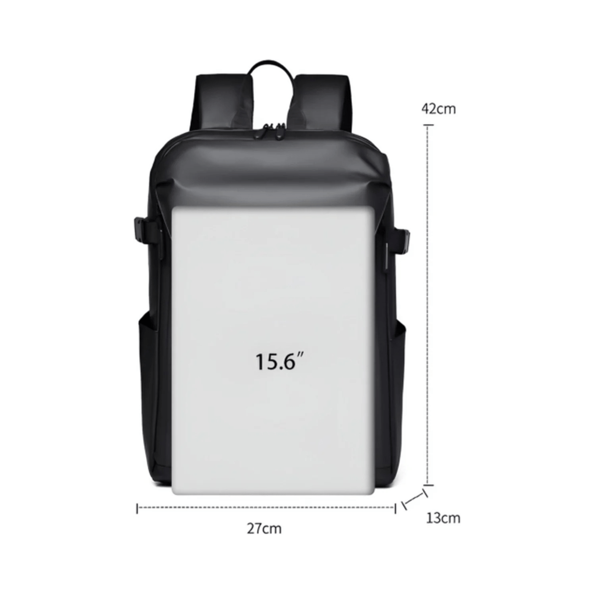 CarryQuest® - Multifunctionele Rugzak - Oxford - Zwart - Waterbestendig - Uniseks - Zwart