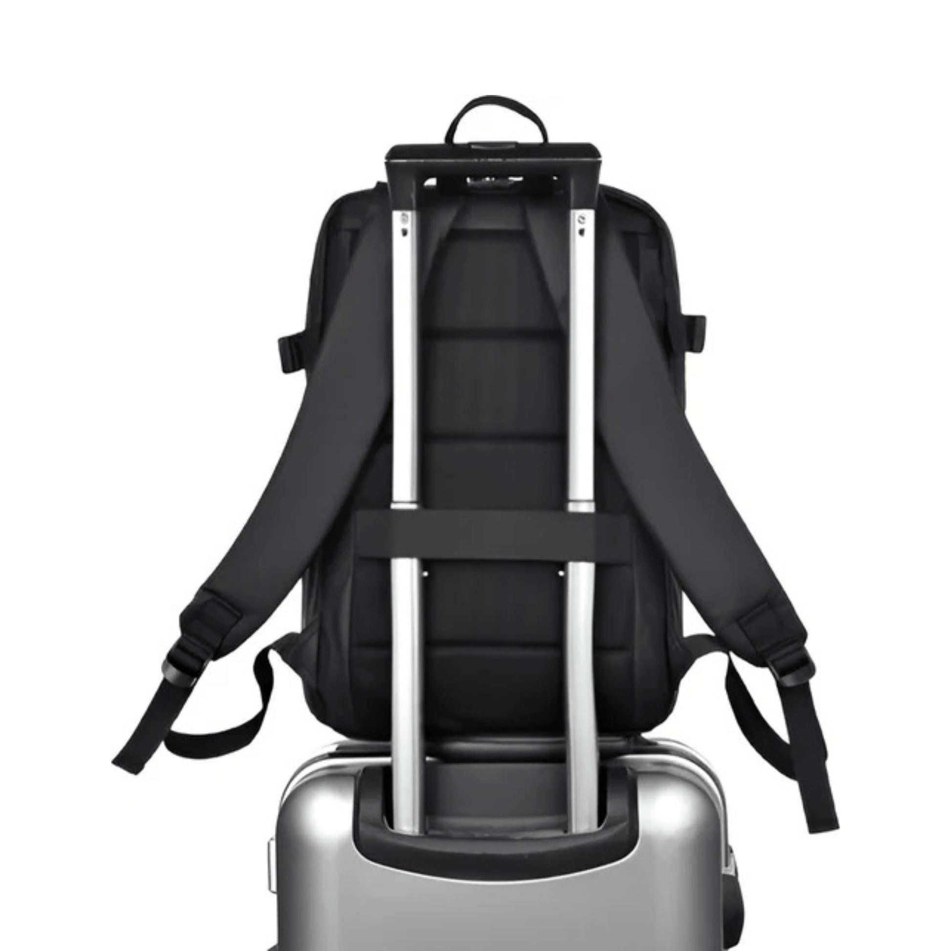 CarryQuest® - Multifunctionele Rugzak - Oxford - Zwart - Waterbestendig - Uniseks - Zwart