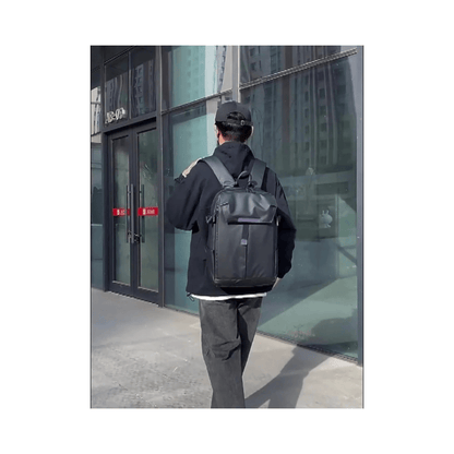 CarryQuest® - Multifunctionele Rugzak - Oxford - Zwart - Waterbestendig - Uniseks - Zwart