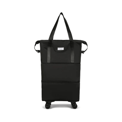 CarryQuest® - Opvouwbare Reistassen - Oxford - Waterbestendig - Duurzaam - Ritssluiting - Casual Stijl - Zwart