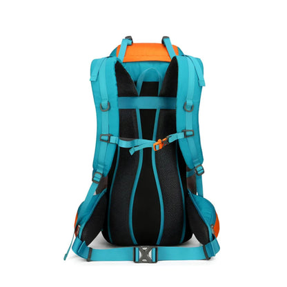 CarryQuest® - Outdoor Bergbeklimming Rugzak 65L - Afneembare Schouderriem + Schoenentas - Wandeltassen - Oranje