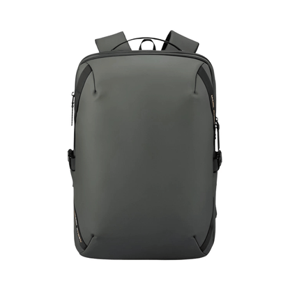 CarryQuest® - Oxford Reis Heren Laptop Rugzak - Waterdicht - Comfortabel & Stijlvol - Donker Grijs