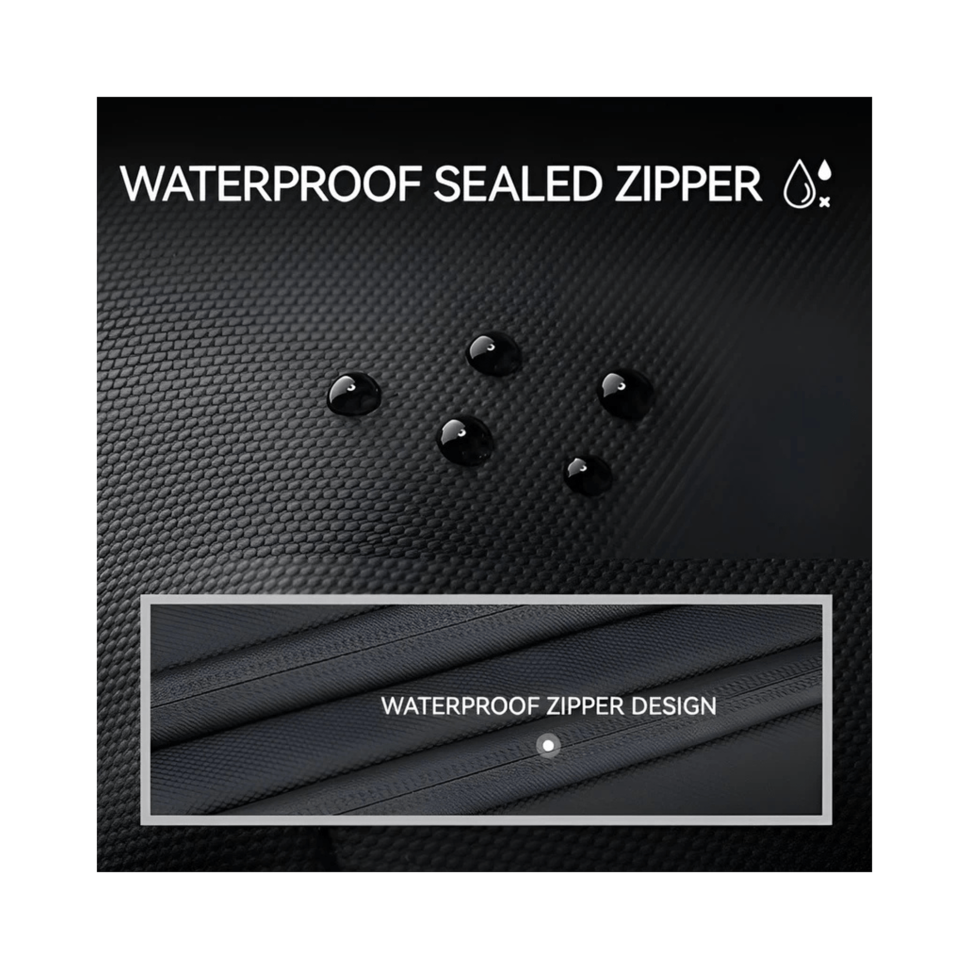 CarryQuest® - Oxford Reis Heren Laptop Rugzak - Waterdicht - Comfortabel & Stijlvol - Zwart