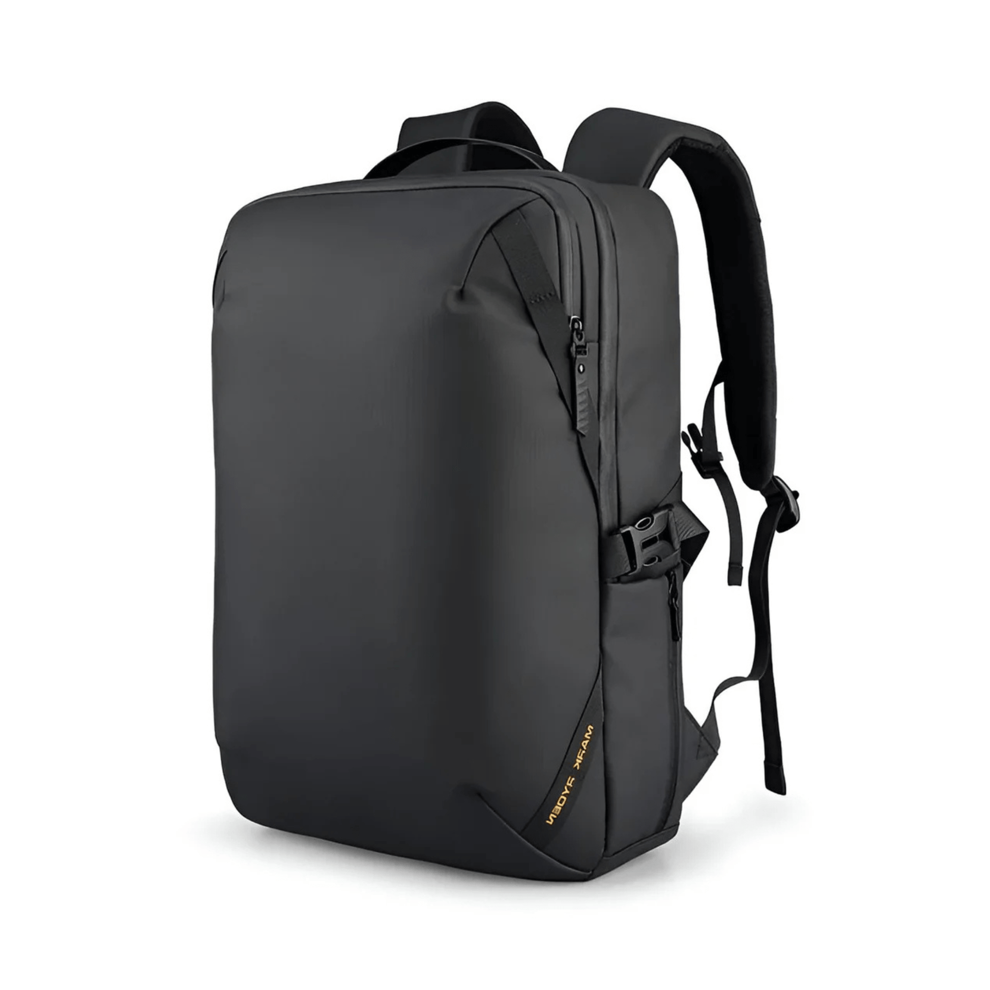 CarryQuest® - Oxford Reis Heren Laptop Rugzak - Waterdicht - Comfortabel & Stijlvol - Zwart
