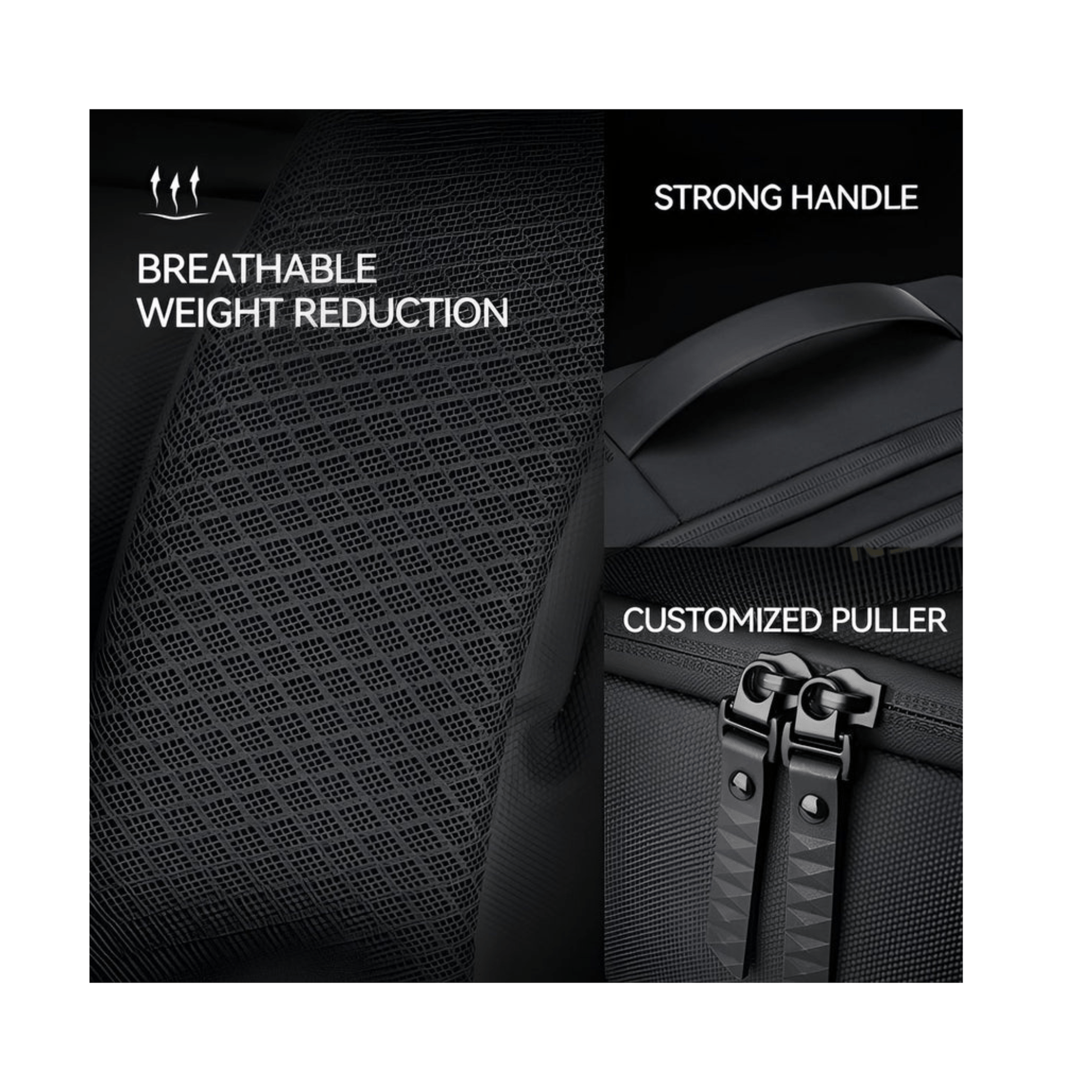 CarryQuest® - Oxford Reis Heren Laptop Rugzak - Waterdicht - Comfortabel & Stijlvol - Zwart