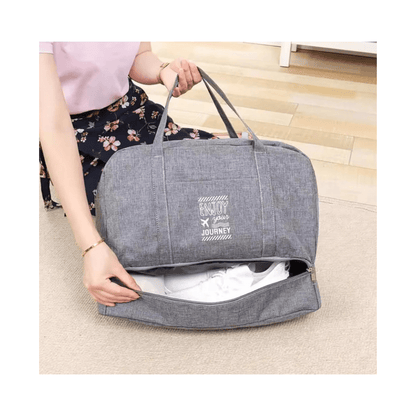 CarryQuest® - Reistas - Reisweekendtassen - Oxford - Duurzaam - Oxford Materiaal - Grijs