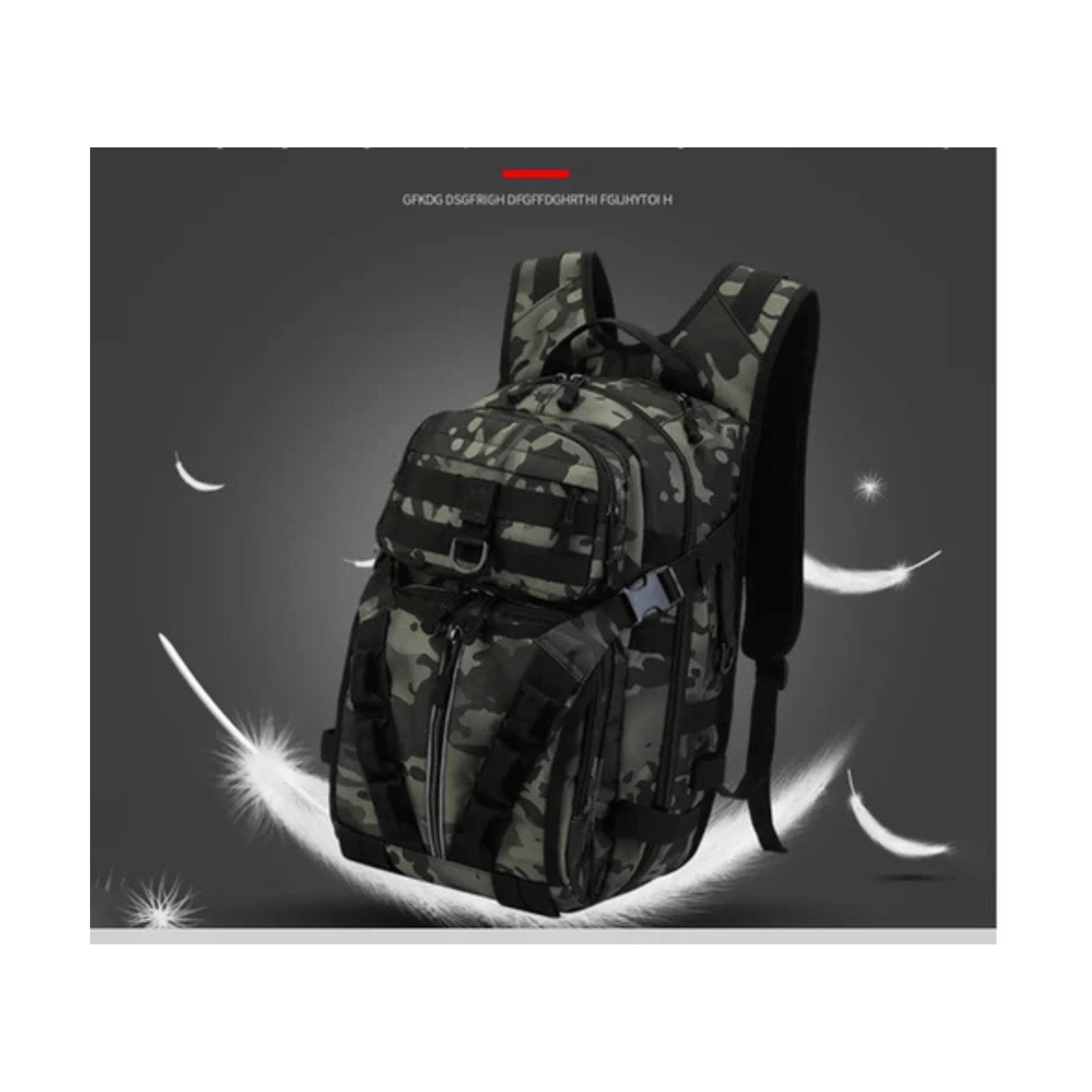 CarryQuest® - Rugzak - Visrugzak - Handbagage - Reizen - Groen