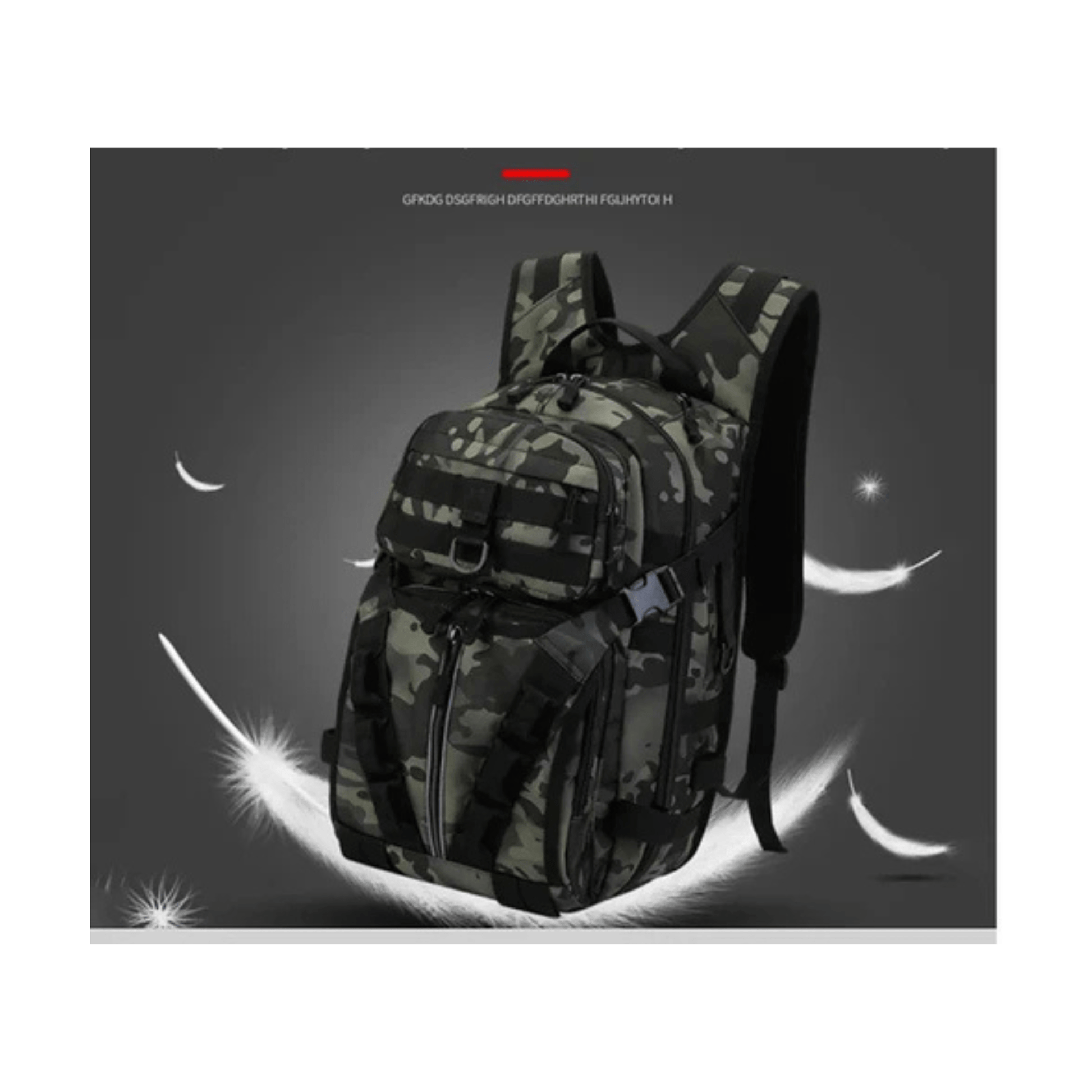 CarryQuest® - Rugzak - Visrugzak - Handbagage - Reizen - Groen