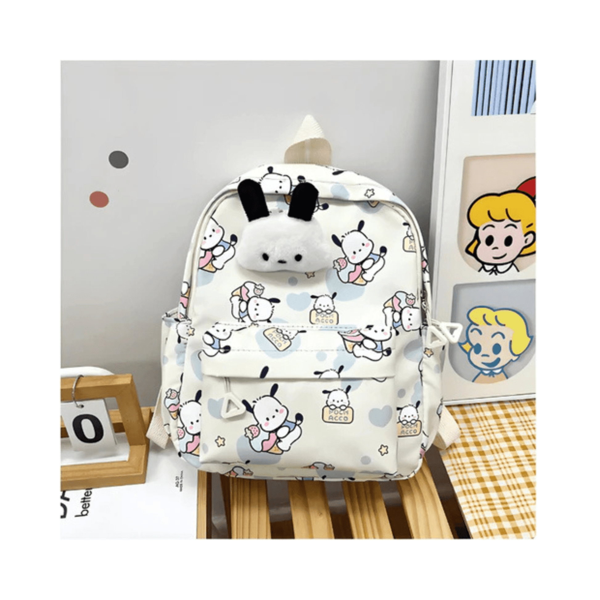 CarryQuest® - Schooltas - Kleuter - Meisjes - Rugzak - Kids - Cartoon