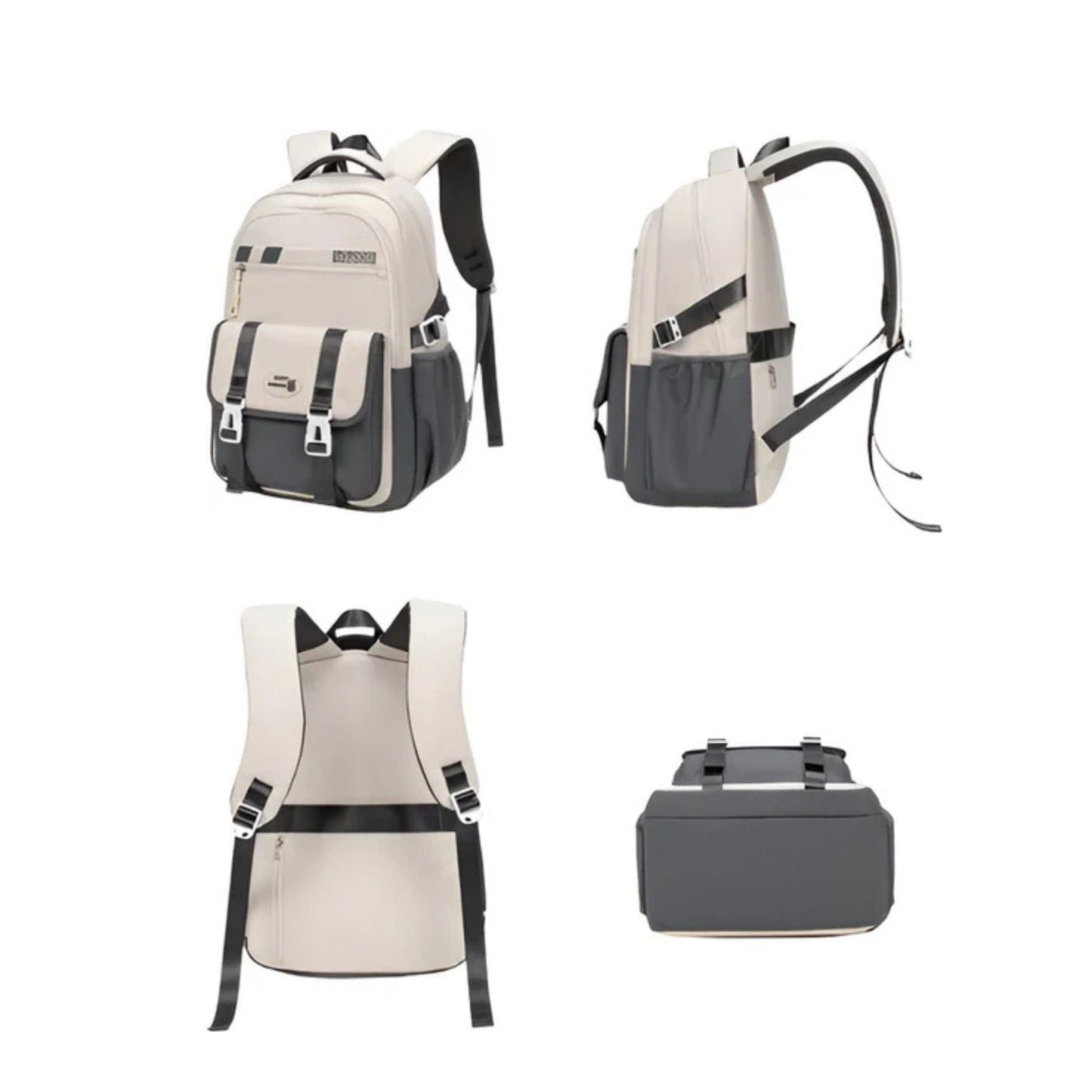 CarryQuest® - Schooltas - Oxford Stof - Basisschool Rugzak - 14 Inch Laptop - Paars