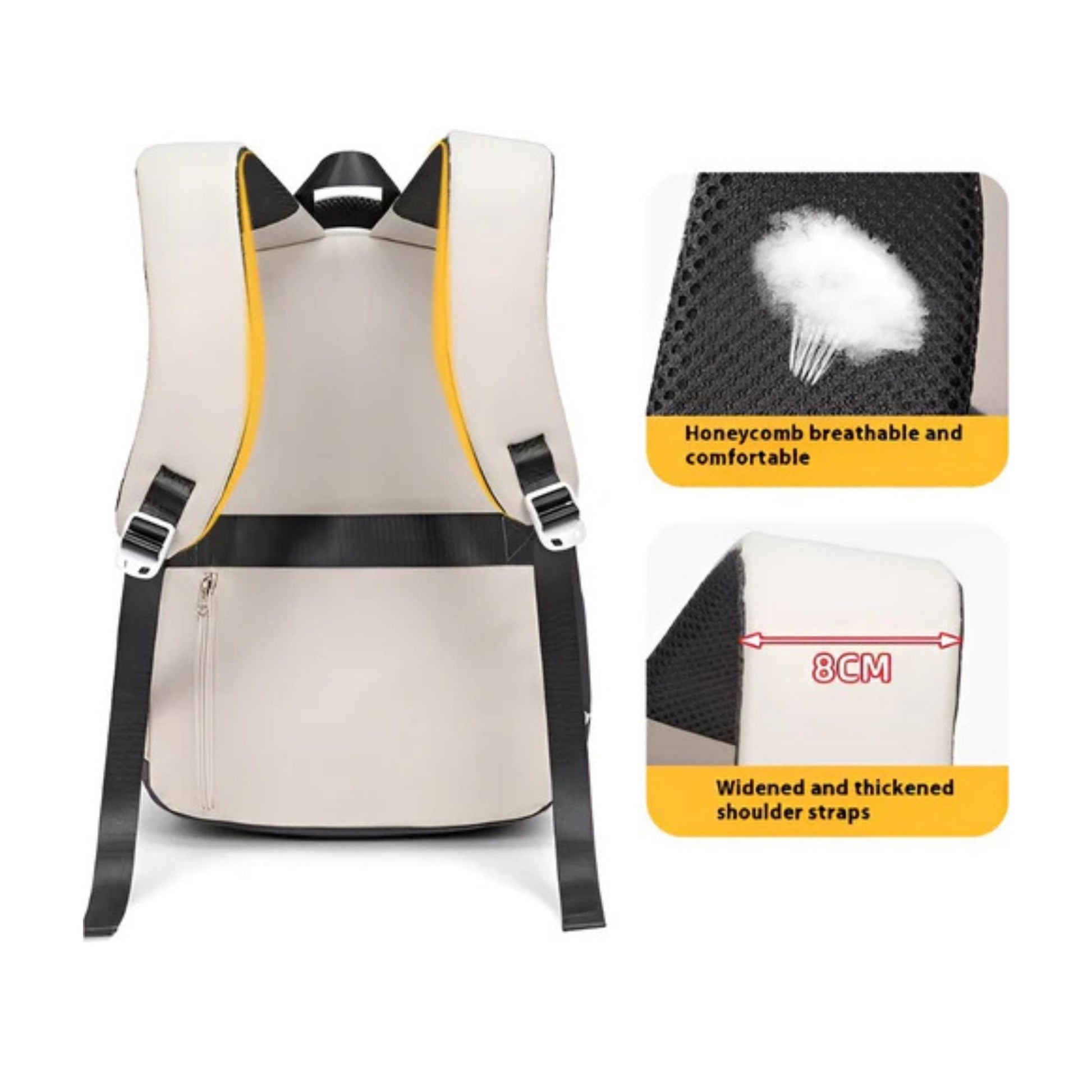 CarryQuest® - Schooltas - Oxford Stof - Basisschool Rugzak - 14 Inch Laptop - Paars