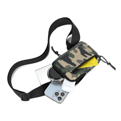 CarryQuest® - Sporttas Mannen Vrouwen - Kruis Schouder Eenvoudige Tas - Grijs