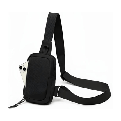 CarryQuest® - Sporttas Mannen Vrouwen - Kruis Schouder Eenvoudige Tas - Grijs
