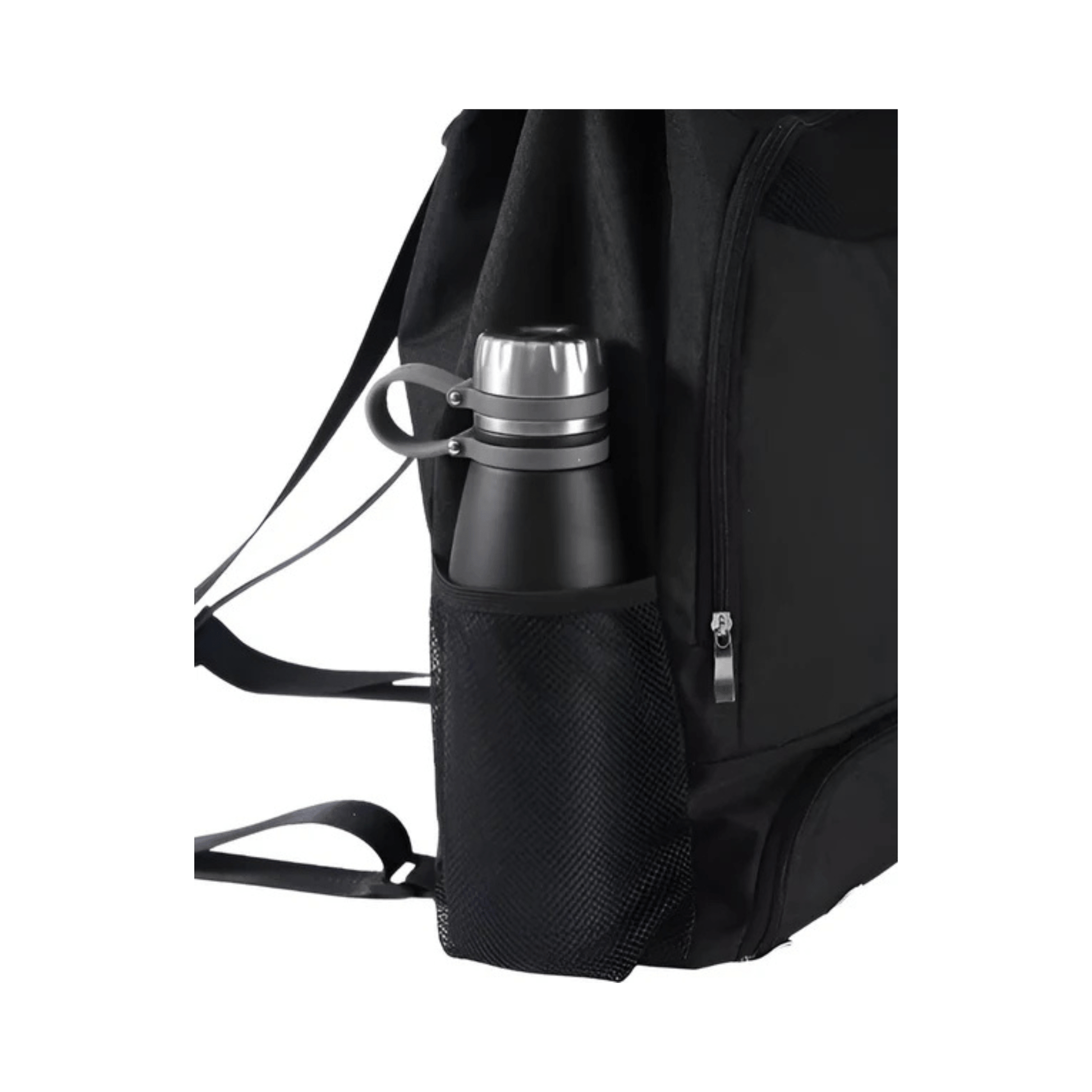 CarryQuest® - Sporttas met trekkoord Basketbalrugzak - Zwart